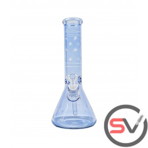 STAR LIGHT GLASS BEAKER 14inch - BLUE